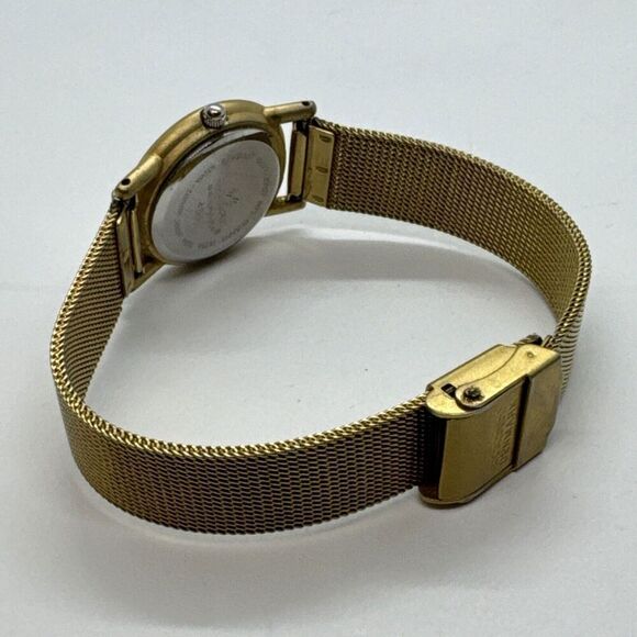 Skagen 45GG Women's Gold Tone Analog Dial Quartz Genuine Wrist Watch JNA568 - Picture 8 of 11